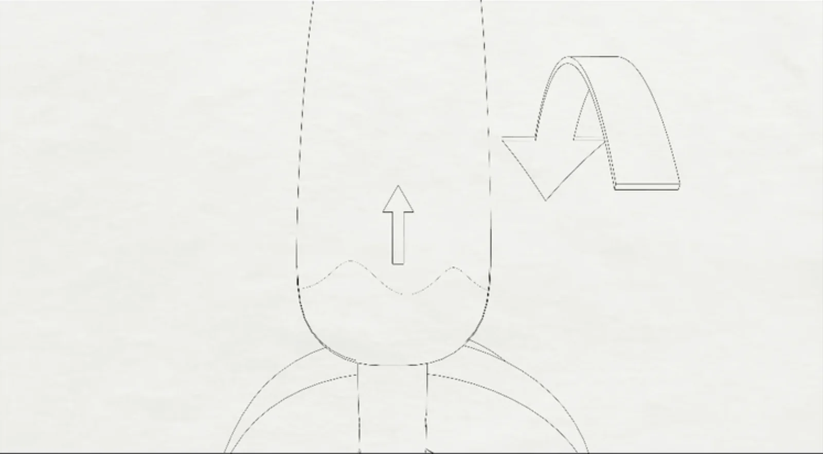 Three storyboard frames planning an orbit from detail to a full Golden Tone product view