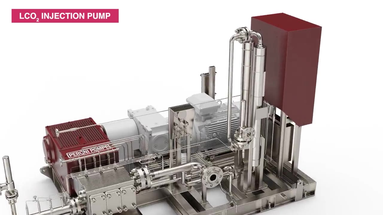 CO2 injection pump presentation film still