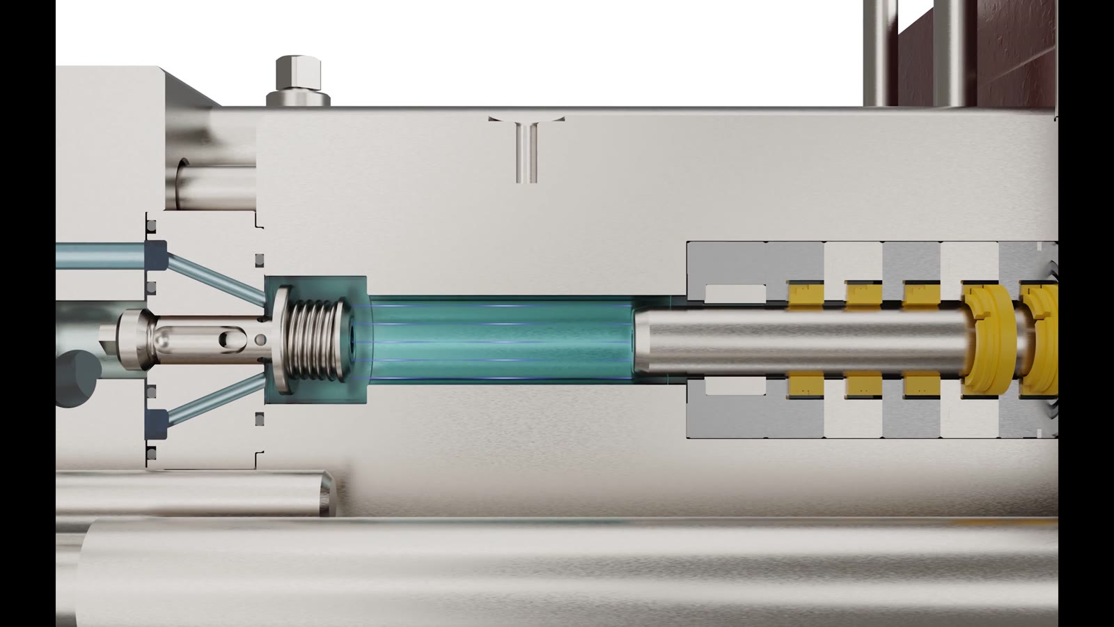 Dedalo sealing system operating-principle animation still