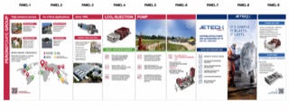 Australian Energy Producers 2026 nine-panel exhibition system preview