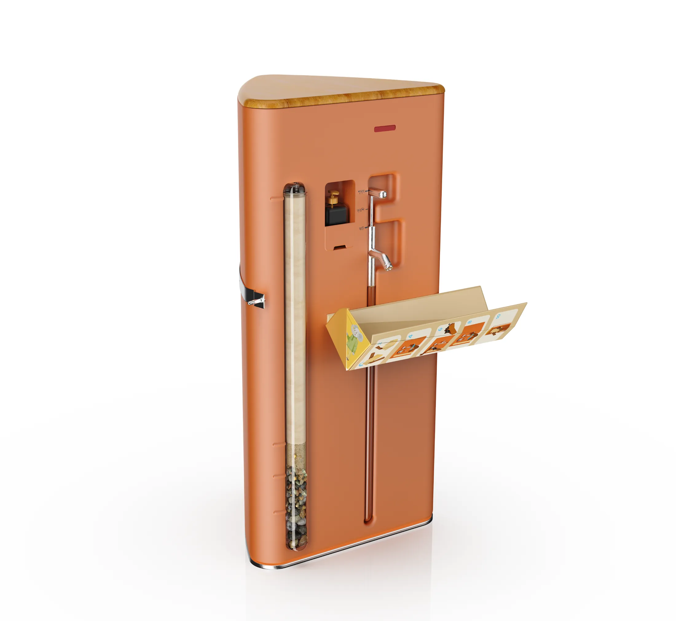 Bìos water filtration and hygiene station product render
